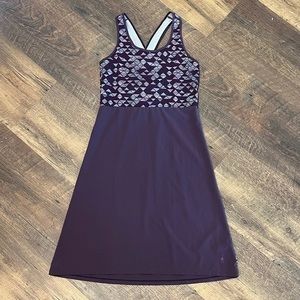 Smartwool Purple Halter Sundress Athletic Midi